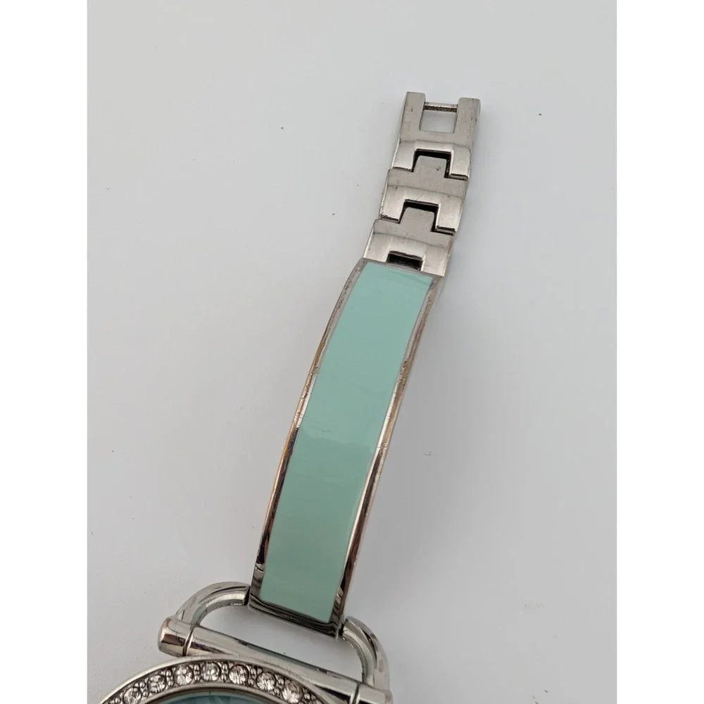 Attention Watch Women 34mm Silver‎ Case Green 6.5